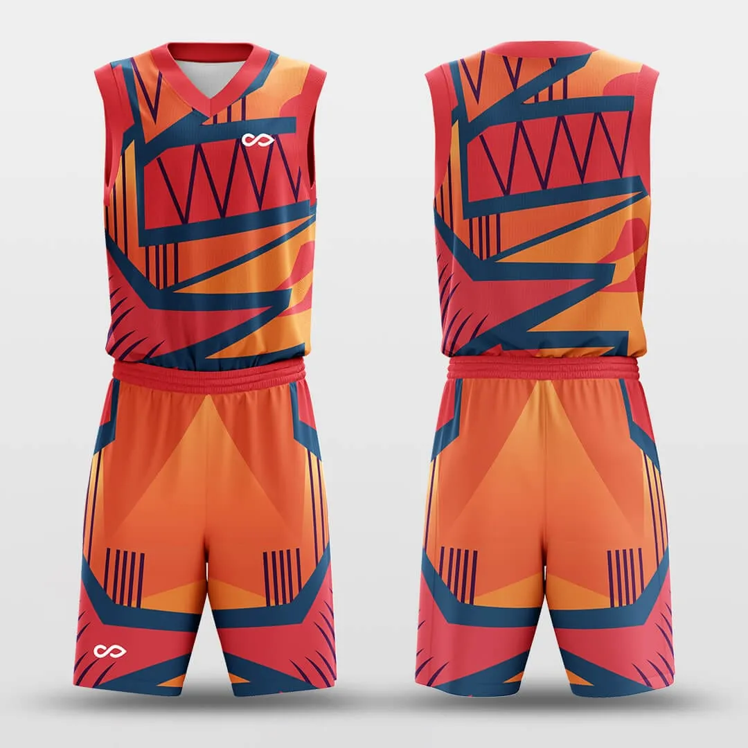 Tropic - Customized Basketball Jersey Set Design BK160127S