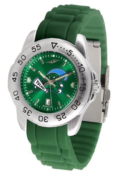 Tulane Green Wave Sport AC Men’s Watch - AnoChrome