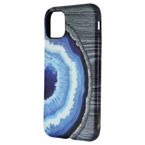 Unique London Eco-Friendly Back Case for Apple iPhone 11 and XR - Blue Geode