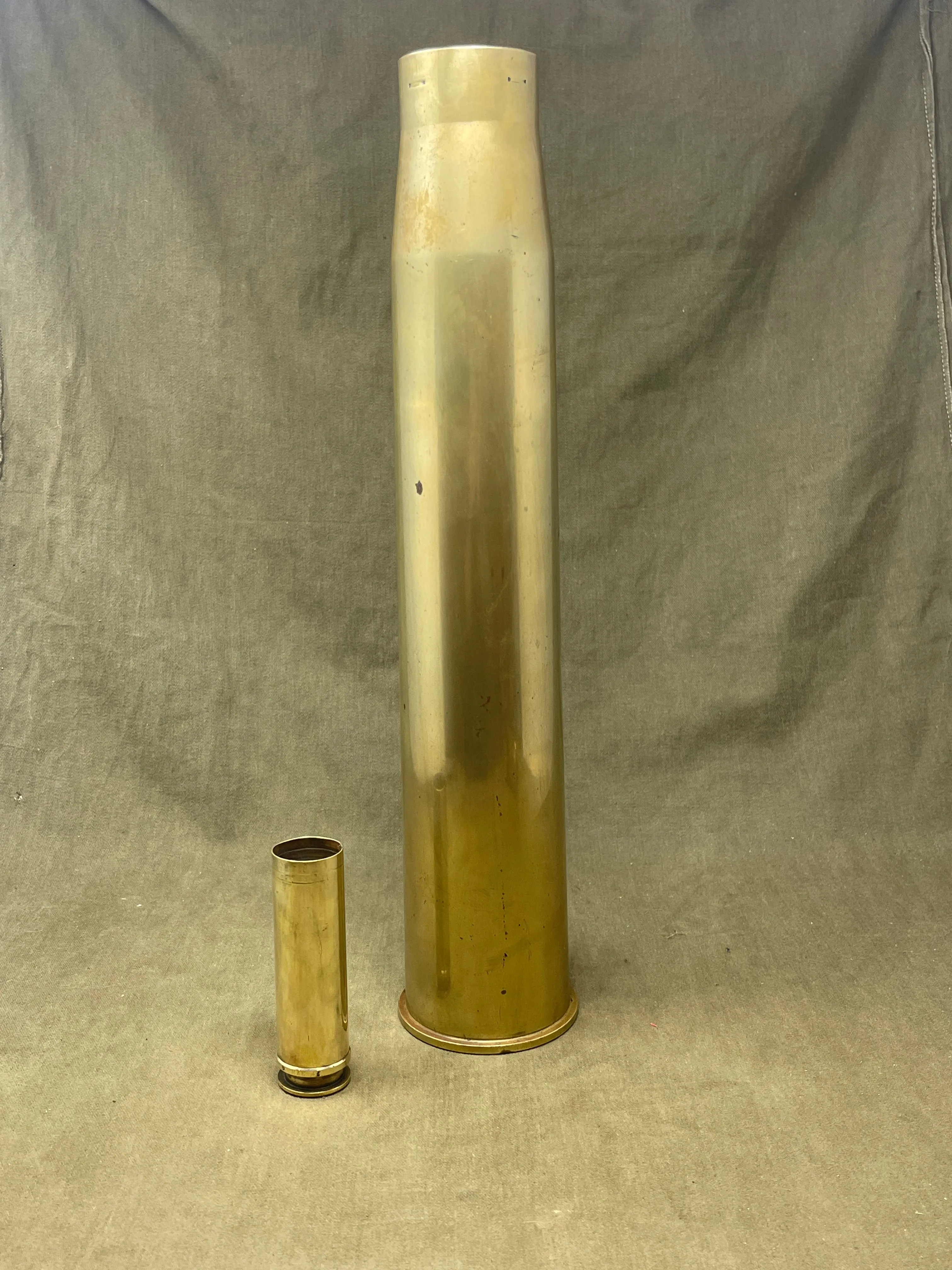 US 57mm M23 A2 Shell Case  F.A 1942 Dated