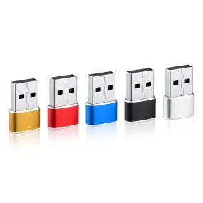 USB 2.0 Type C Female to USB A Male Adapter Converter