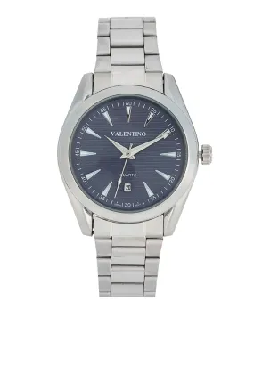 Valentino 20122401-BLUE DIAL Stainless Steel Strap Analog Watch for Men