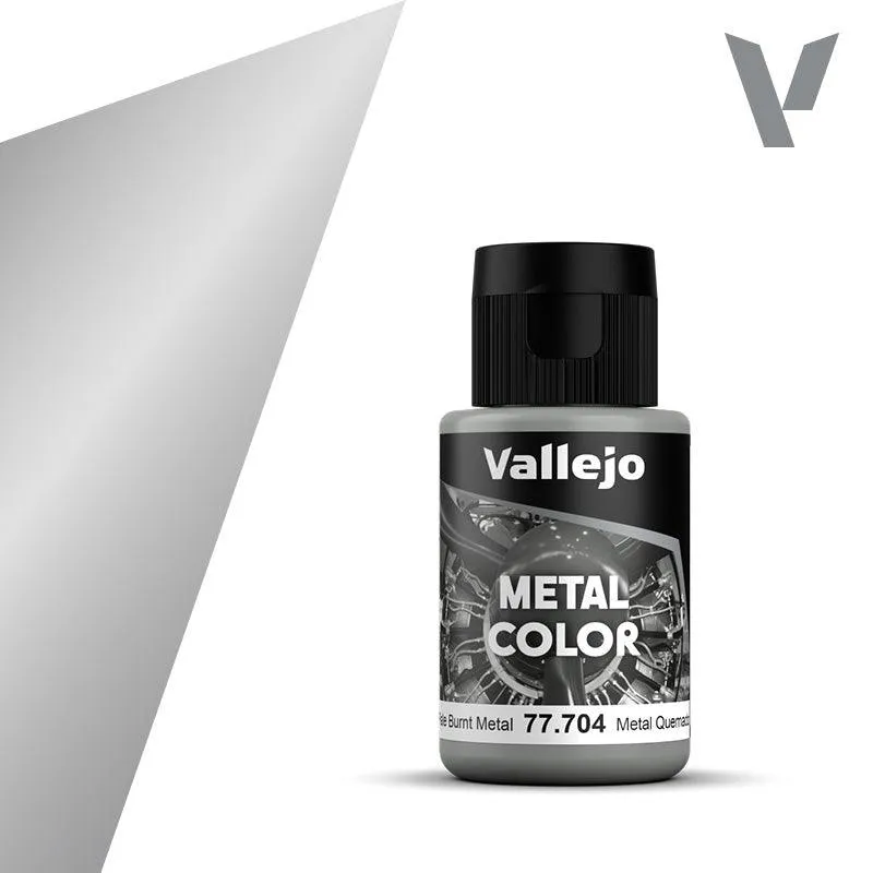 Vallejo 77704 Metal Color Pale Burnt Metal Acrylic Paint 35ml