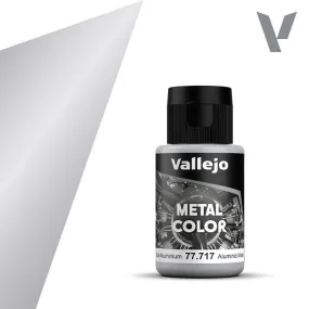 Vallejo 77717 Metal Color Dull Aluminum Acrylic Paint 35ml