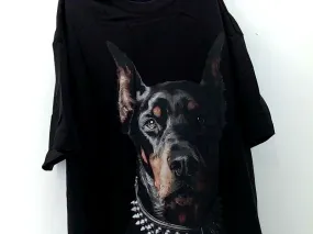 Vamtac Black Graphic Dog T-Shirt  Small