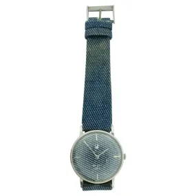 Van Cleef & Arpels Denim Watch in Stainless Steel with 3 Extra Bands and Pouch