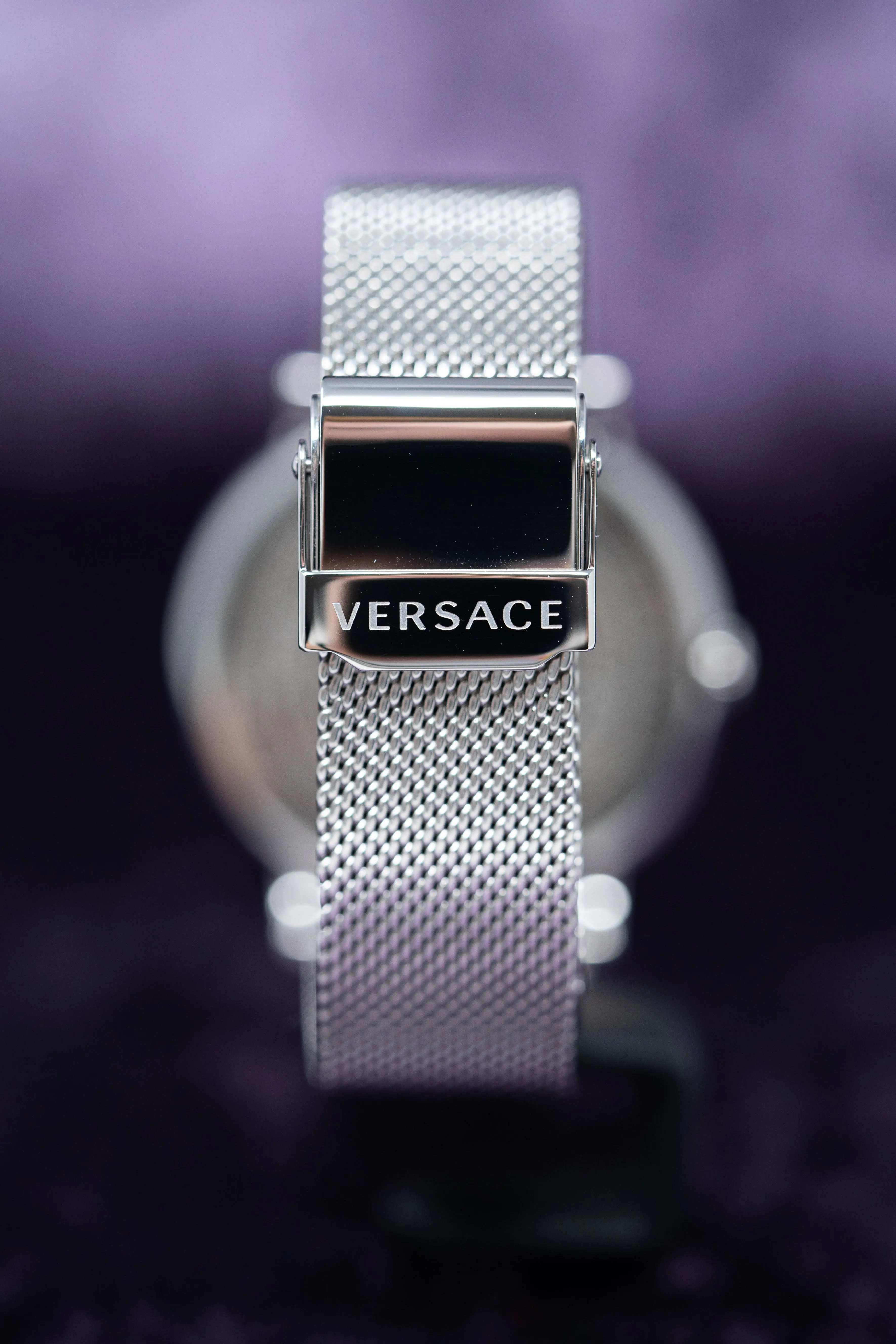 Versace Ladies Watch V-Circle 38mm Silver VE8100519