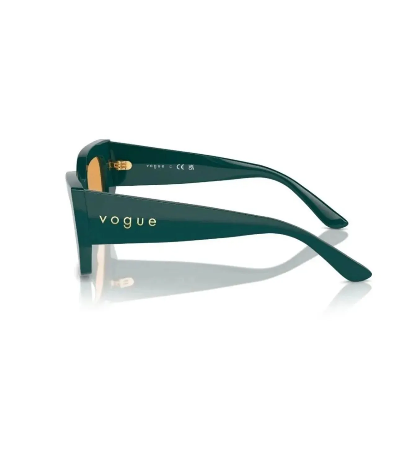 Vogue Women's Orange Geometric Sunglasses