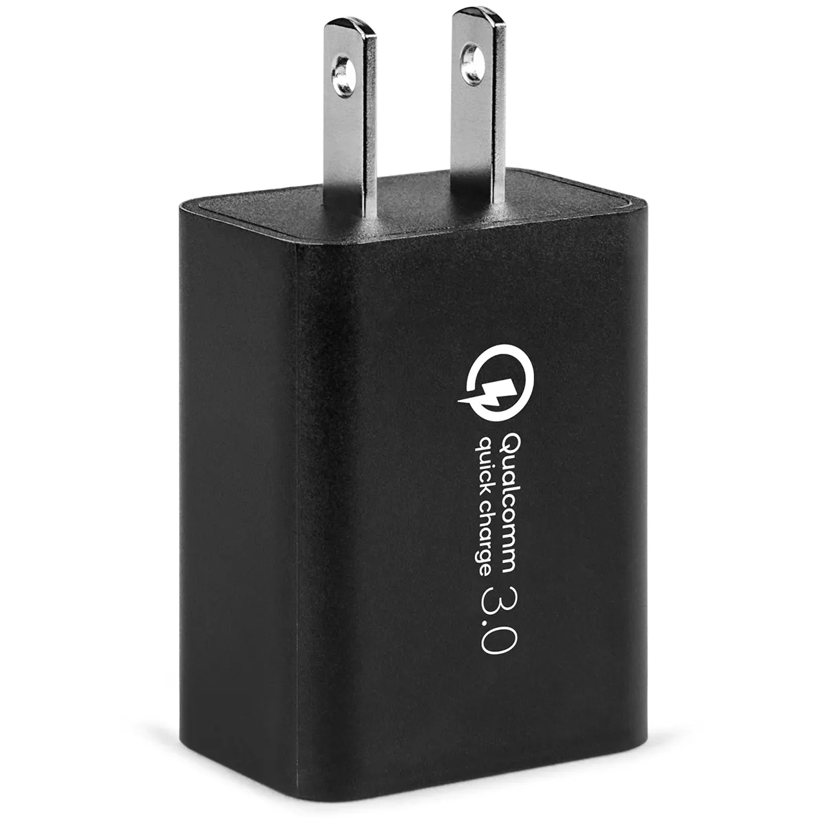 Wall Charger - Single USB-A 3A Black Wall Chargers