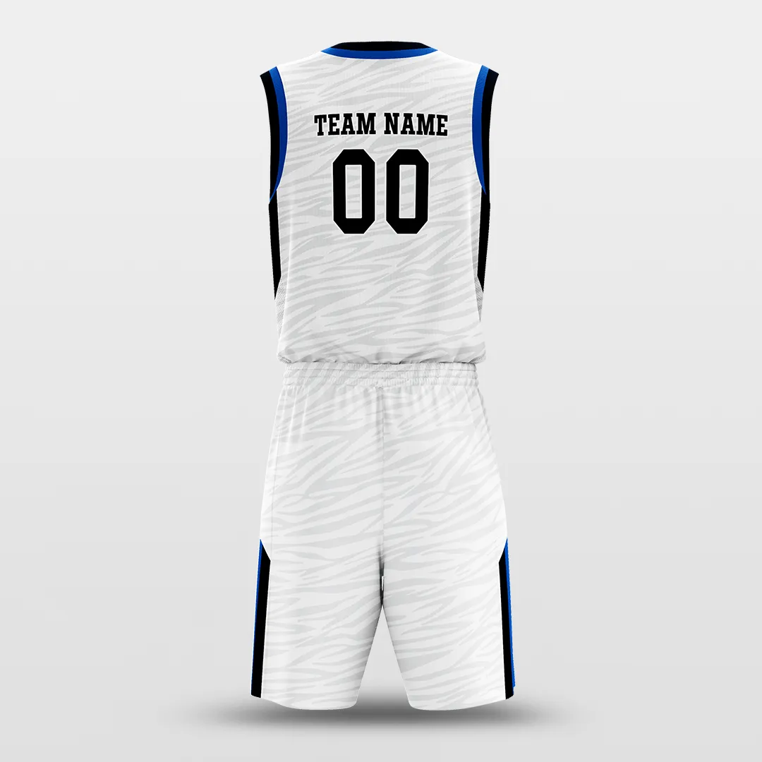 White Tiger - Customized Sublimated Basketball Set