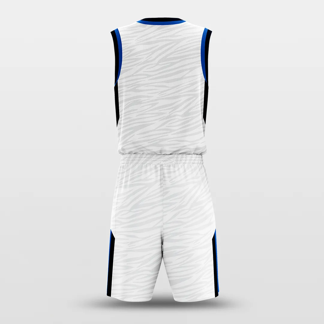 White Tiger - Customized Sublimated Basketball Set