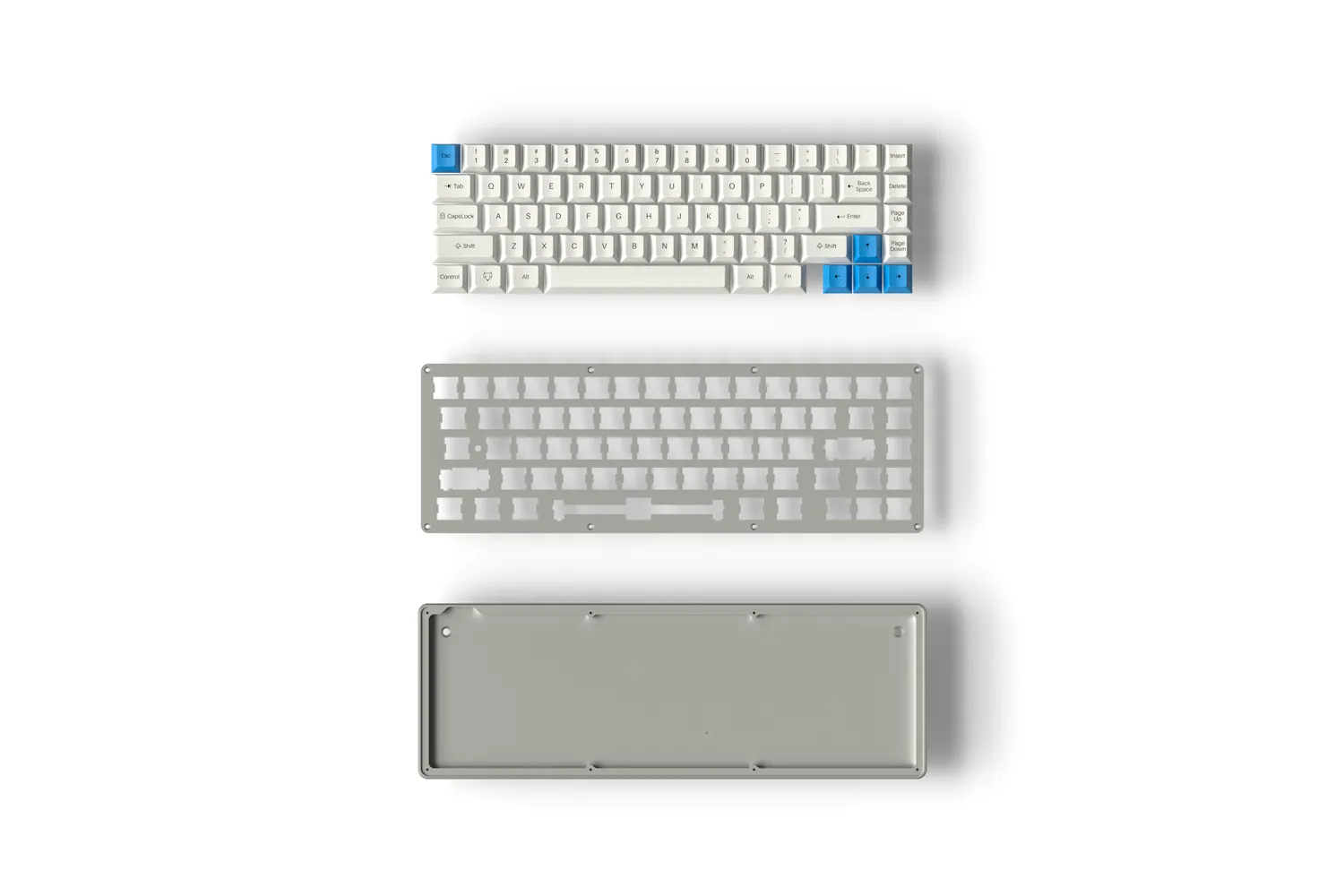 WhiteFox Keyboard Kit - True Fox