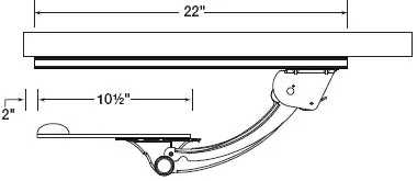 Workrite Pinnacle AD Keyboard Arms