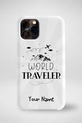 World Traveler Customized Hard Mobile Case - iPhone, Samsung, OnePlus & Xiaomi