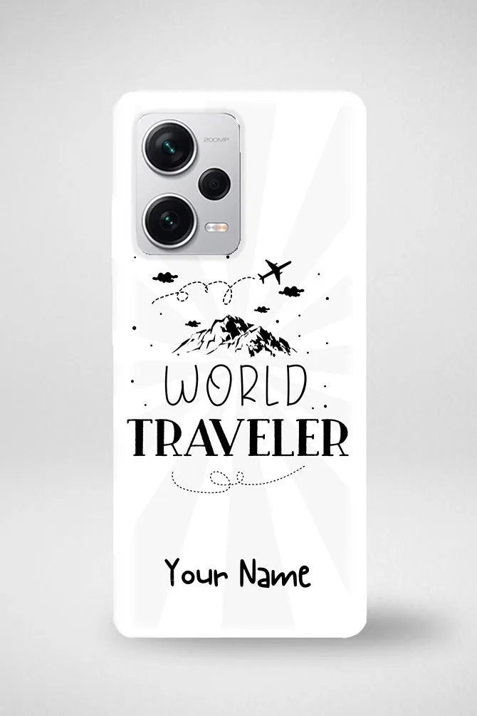 World Traveler Customized Hard Mobile Case - iPhone, Samsung, OnePlus & Xiaomi