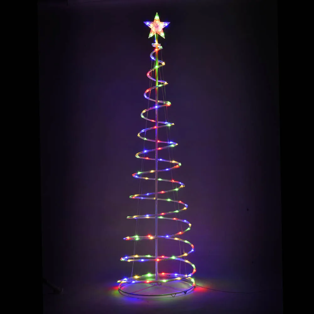 Yescom 6' Spiral Outdoor Xmas Tree USB Powered