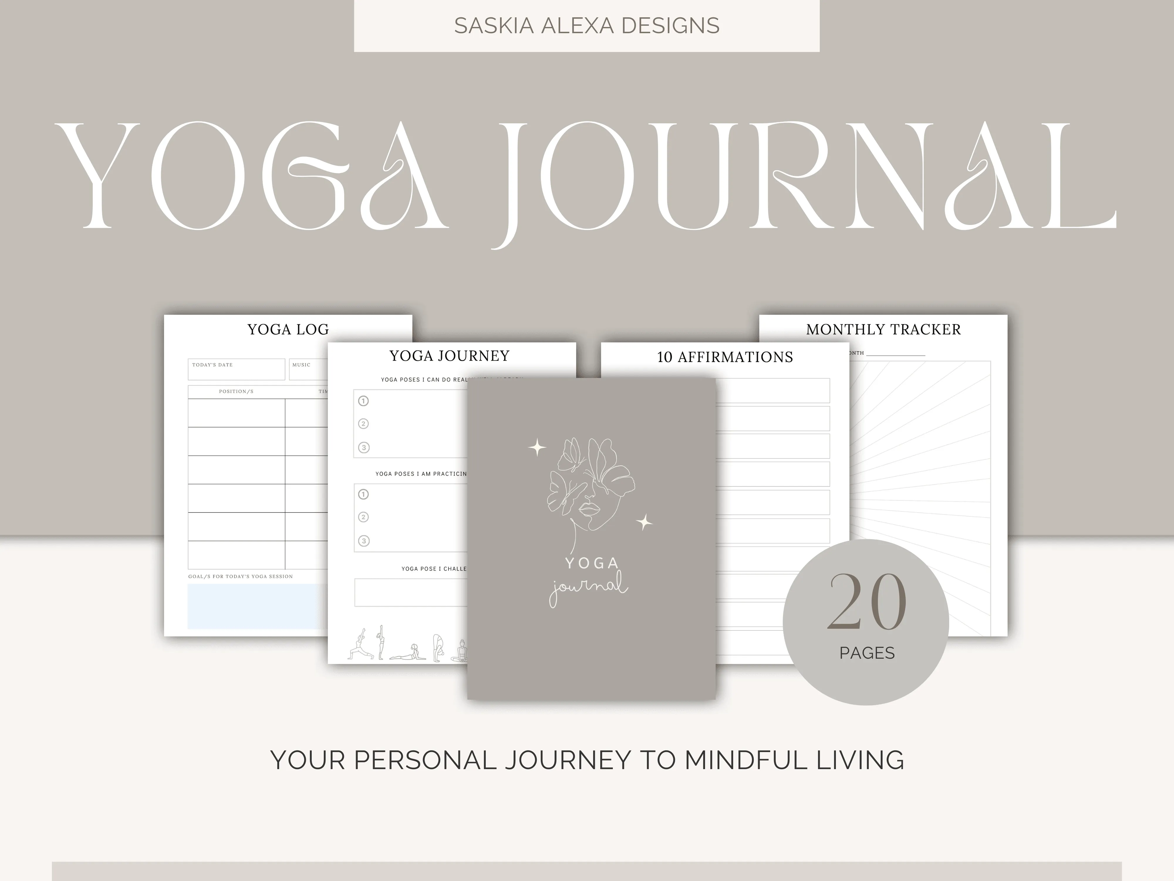 Yoga Journal - Your Personal Journey to Mindful Living with Master Resell Rights