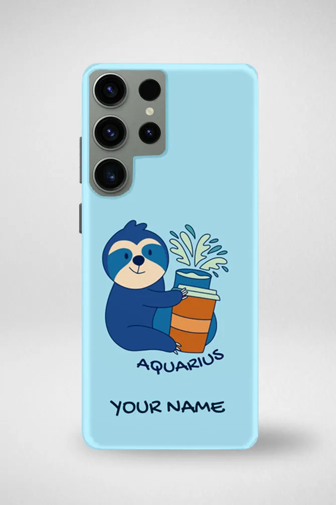 Zodiac Aquarius Customized Hard Mobile Case - iPhone, Samsung, OnePlus & Xiaomi