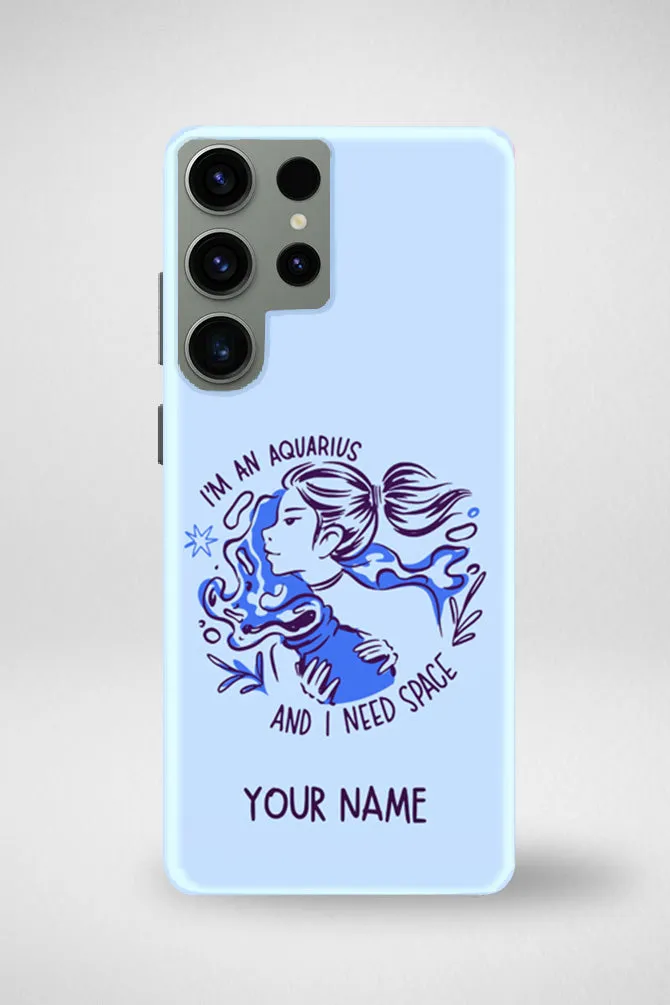 Zodiac Aquarius Customized Hard Mobile Case - iPhone, Samsung, OnePlus & Xiaomi