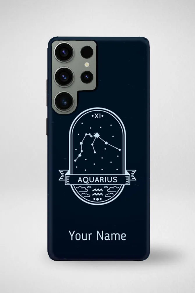 Zodiac Aquarius Customized Hard Mobile Case - iPhone, Samsung, OnePlus & Xiaomi